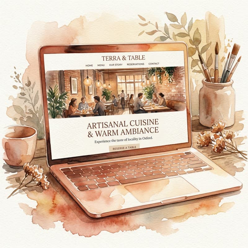 A website that commands attention.