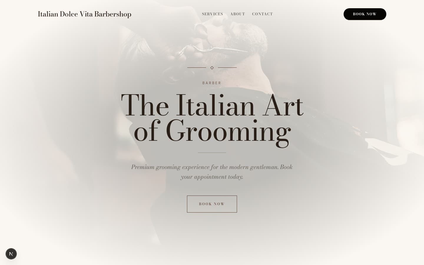 barber italian dolce